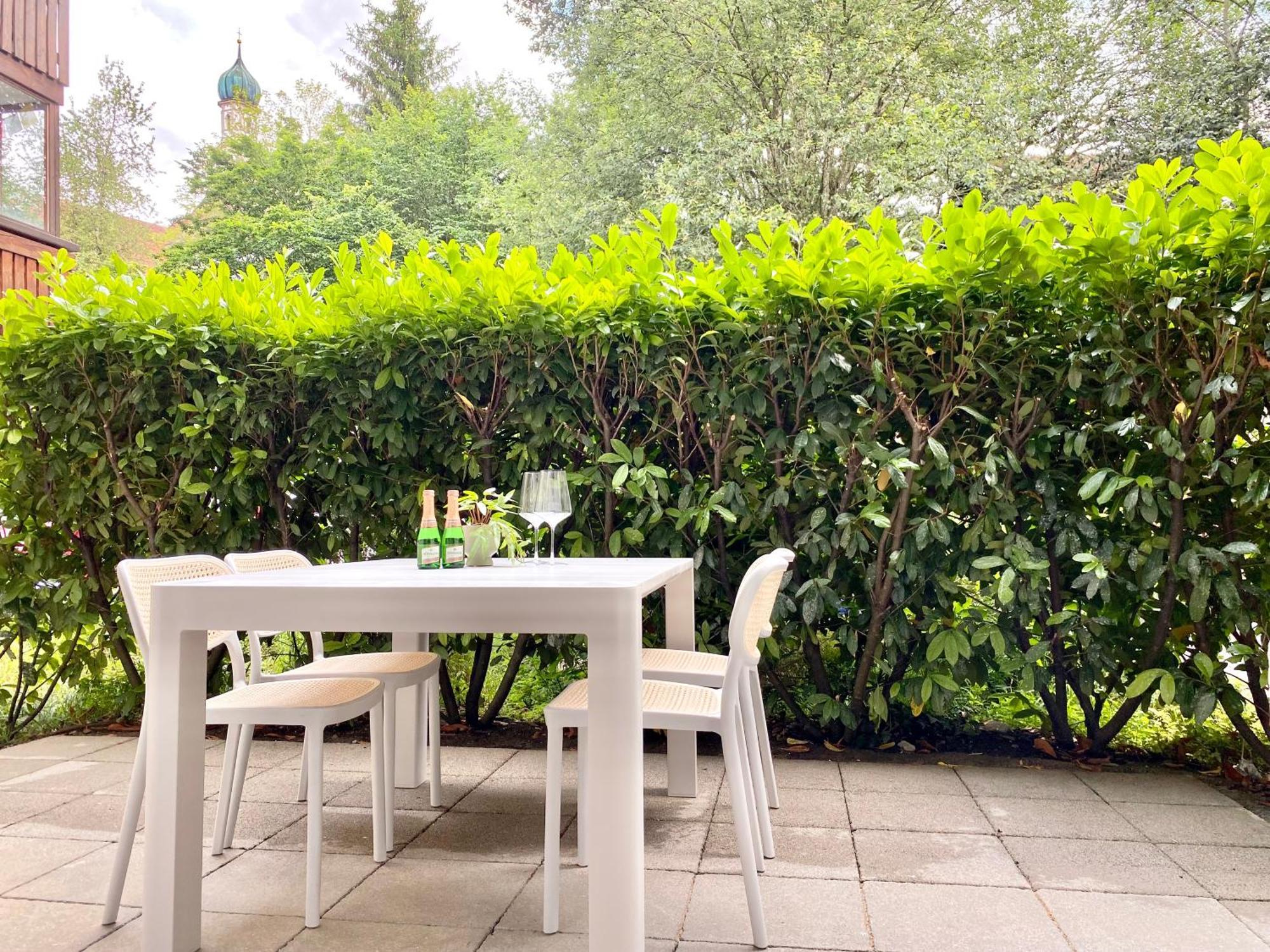 Loft Am Lech I Rollstuhlgerecht I Tiefgarage I Kueche I Terrasse Apartment Fussen Bagian luar foto